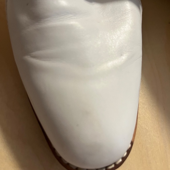 SOLD! Jeffrey Campbell -- Lawford white tassel loafers - Picture 8 of 10